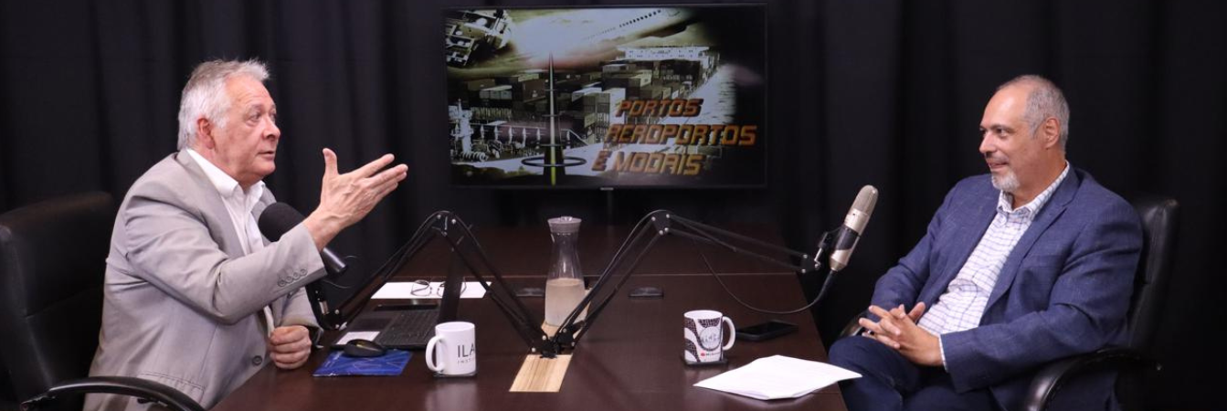 Diretor Maurício Knoploch participa do podcast ''Portos, Aeroportos e Modais'' para detalhar o PEDUI e evidenciar as iniciativas estratégicas da RMRJ