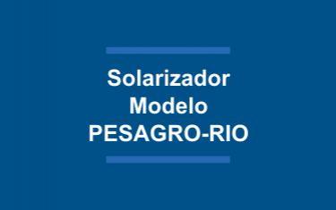 Solorizador modelo PESAGRO-RIO