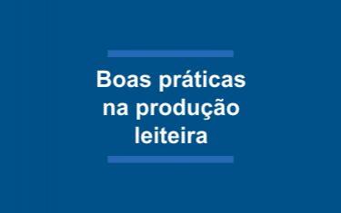 Boas práticas sanitárias na pecuária leiteira