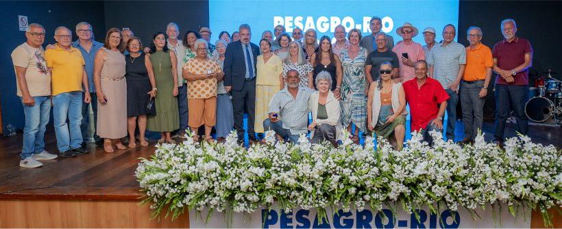 Pesagro-Rio celebra 50 anos com homnagens e emoção