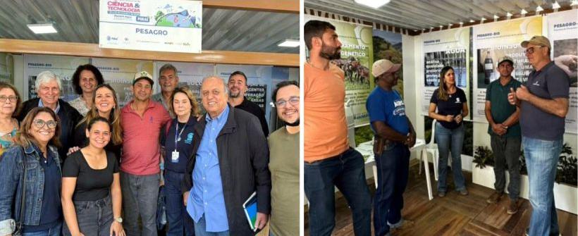 Pesagro-Rio marcou presença na Feira de Ciência e Tecnologia de Piraí