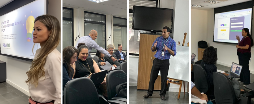 foto dos palestrantes do pca