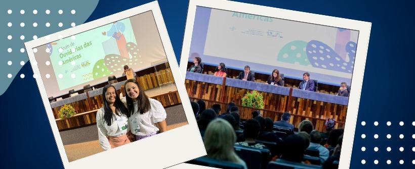 fotos em evento em Brasília