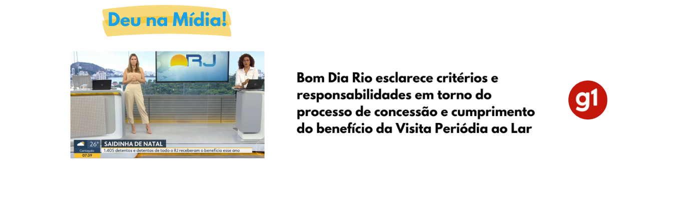 Bom Dia Rio esclarece critérios da Visita Periódica ao Lar