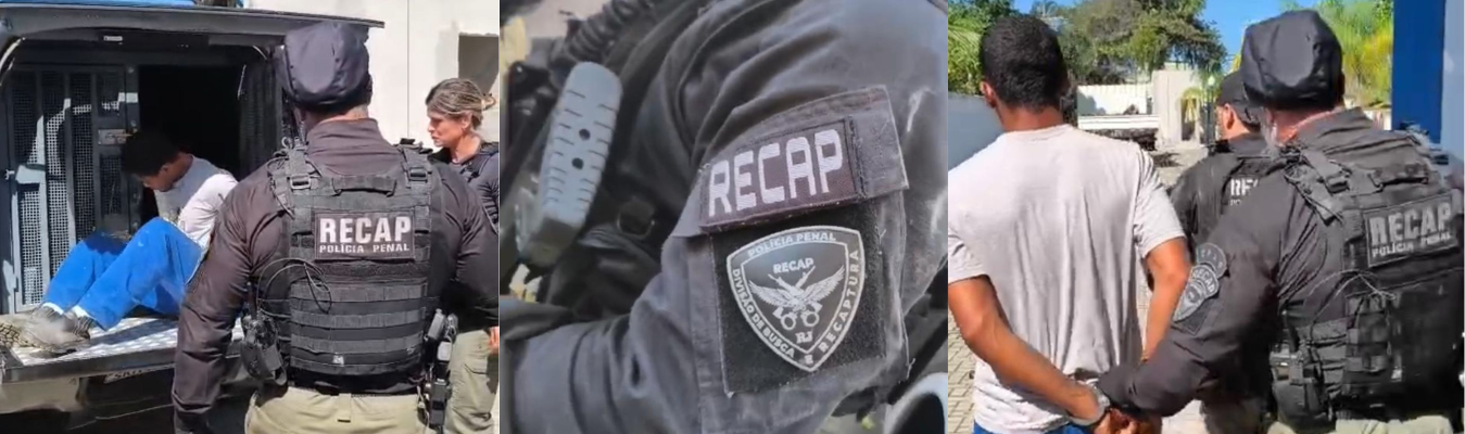 Condenado por roubar motorista de aplicativo é preso pela Recap
