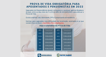 Quadro de datas