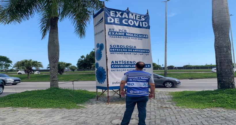 Procon-RJ encontra aumento de 108% em teste de covid