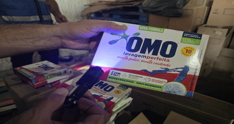 emabalgem de omo falsificada