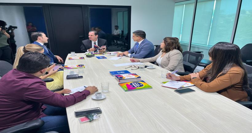 reunião com deputado Daniel Librelon