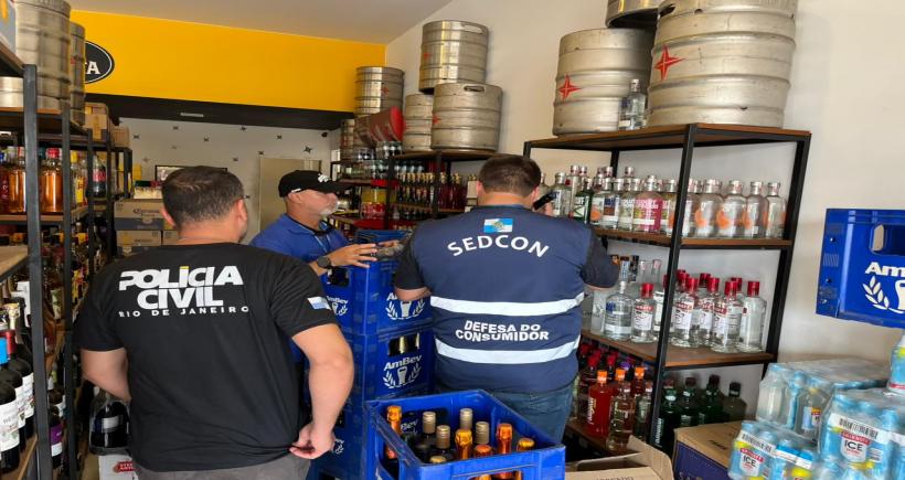 Fiscalização bebidas