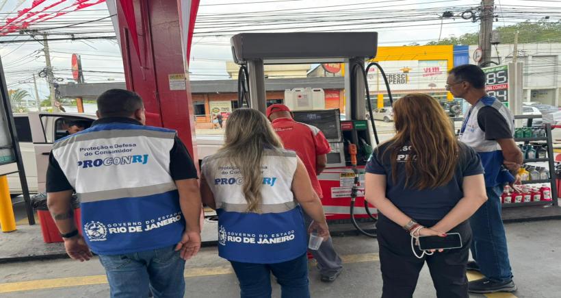 Fiscalização posto