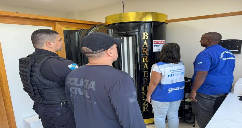 fiscais bronzeamento 