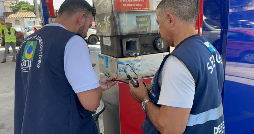 Fiscalização encontra irregularidades em postos da Zona Norte
