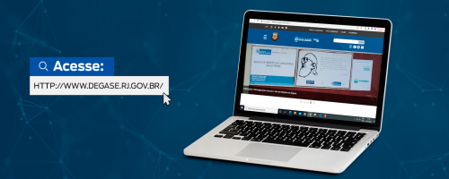  novo site do Degase 