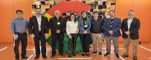 Secretaria de Transformação Digital e PRODERJ visitam escritório do Google