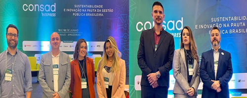 Secretaria de Transformação Digital e PRODERJ participam do Consad Express em Manaus