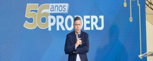 Secretaria de Transformação Digital e PRODERJ comemoram aniversário