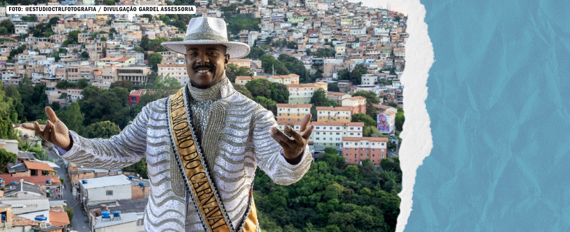 Wallace Guedes é consagrado tricampeão como Rei Momo do Carnaval de Belo Horizonte 2026 