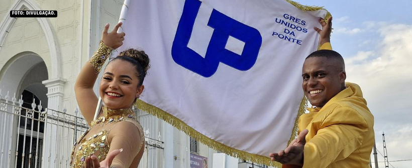 Unidos da Ponte anuncia Emerson Faustino e Joana Falcão como segundo casal para 2027.
