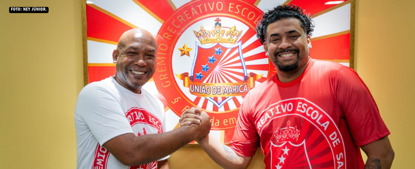 União de Maricá contrata Nilo Sérgio e renova com Paulinho Steves para o comando da bateria.