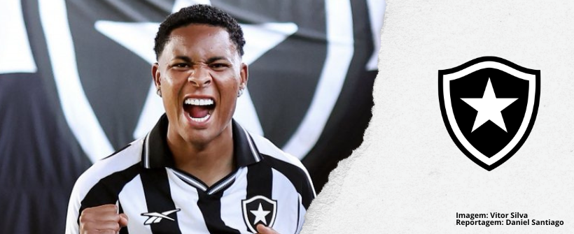Botafogo anuncia a contratação do lateral esquerdo Caio Roque