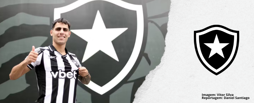 Lucas Villalba é regularizado e pode estrear pelo Botafogo