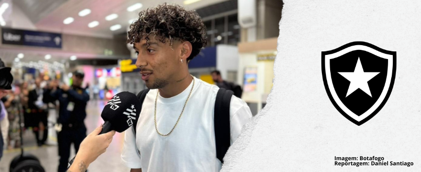 Cristiana Medina chega ao Rio de Janeiro para assinar contrato com o Botafogo