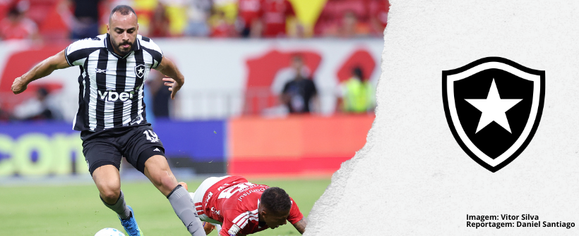 Botafogo cede o empate duas vezes e conquista um ponto diante do Internacional