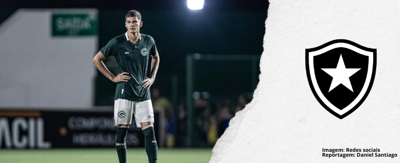 Botafogo encaminha a contratação do zagueiro Anthony, do Goiás