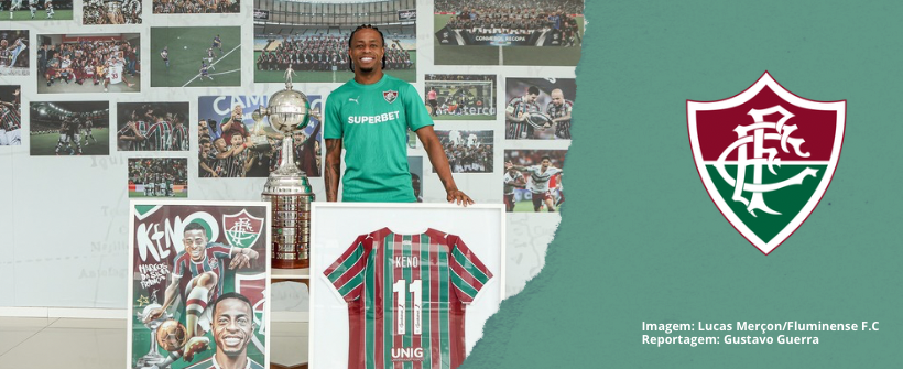 Fluminense anuncia saída de Keno e exalta trajetória do atacante nas redes sociais
