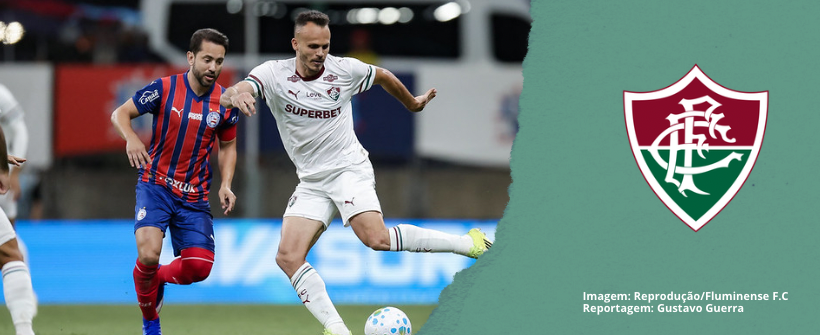 Fluminense sai na frente, mas empata com o Bahia na Fonte Nova