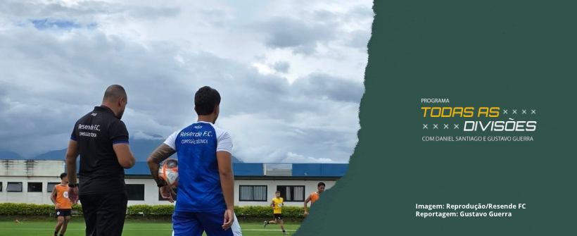 Resende inicia pré-temporada e já anuncia dois nomes para o elenco