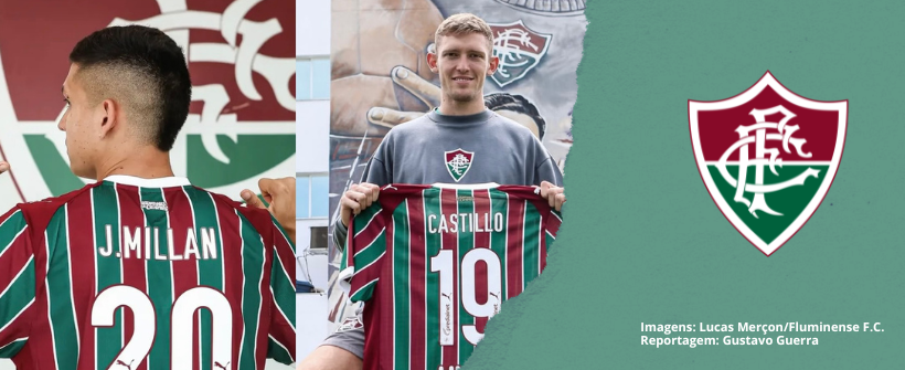 Fluminense oficializa contratações de Julián Millán e Rodrigo Castillo