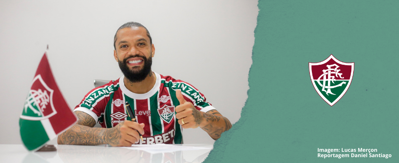 Otávio é apresentado como reforço do Fluminense