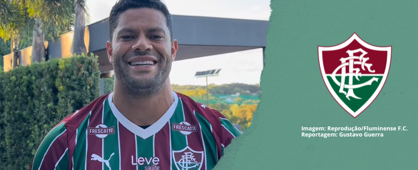 Fluminense anuncia contratação do atacante Hulk, que só vai estrear a partir de julho