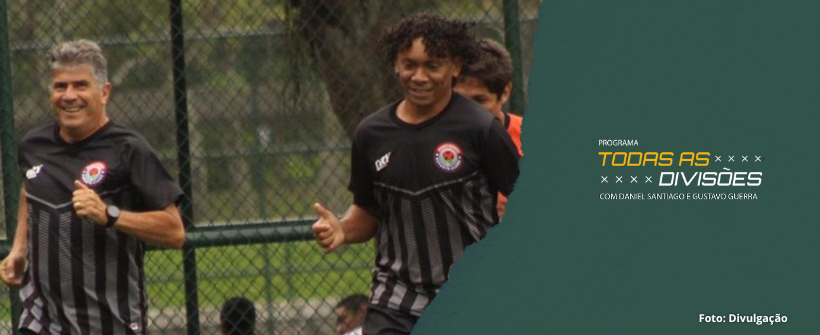 Ronald Paixão segue como treinador do Riostrense para 2025. Clube dará início a preparação para a Série C nesta semana