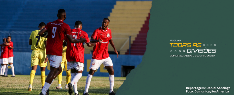 America vira pra cima do Madureira e conquista primeira vitória na Série D do Brasileirão