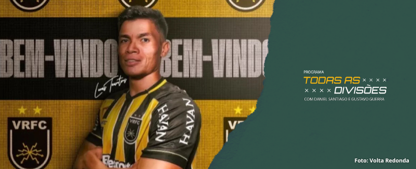 Volta Redonda anuncia a contratação do atacante Lucas Tocantins