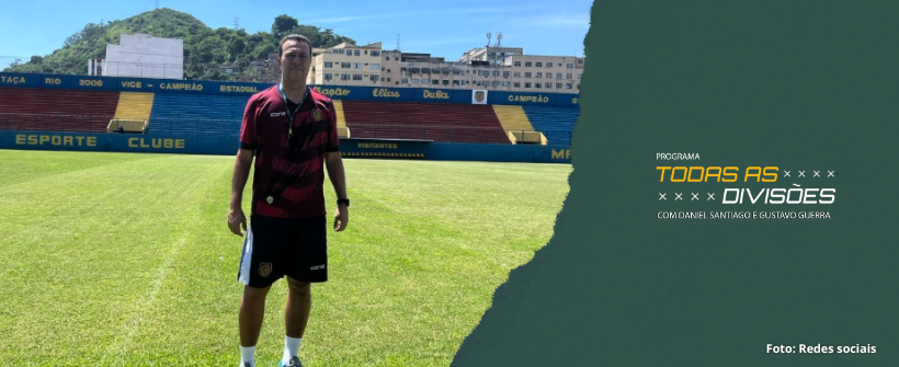 Duque de Caxias anuncia Hilton de Oliveira como treinador para a temporada de 2025