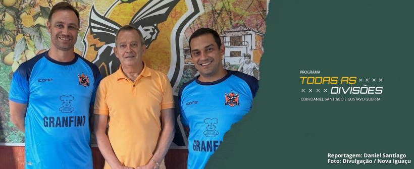 Nova Iguaçu anuncia a contratação do técnico Felipe Conceição
