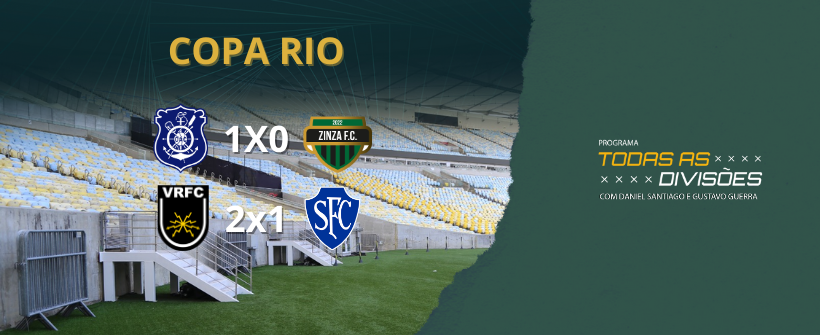 Olaria e Volta Redonda avançam de fase na Copa Rio