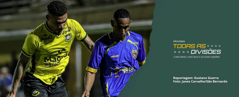 Sampaio Corrêa mostra poder de reação, garante empate fora de casa e mantém liderança do Grupo A na Copa Sul-Sudeste
