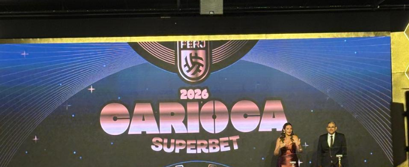 Rádio Roquette-Pinto marca presença na abertura do Carioca 2026; presidente da FERJ destaca premiação e mudanças no calendário