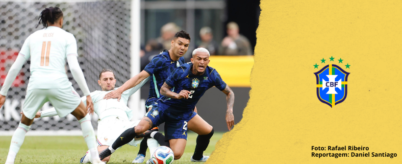 Seleção Brasileira é derrotada pela França em amistoso de preparação para a Copa do Mundo