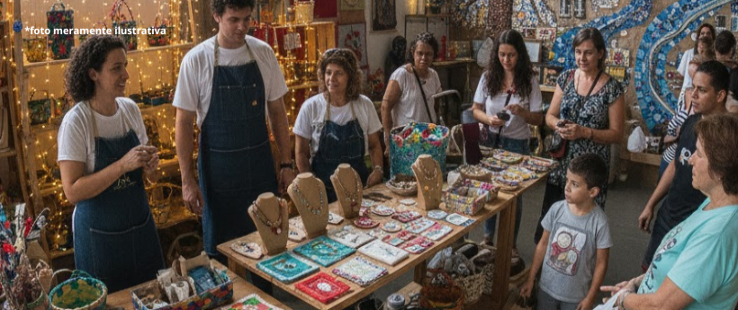 Exposição “Rios que correm no Rio” inaugura Bazar de Natal na Gávea