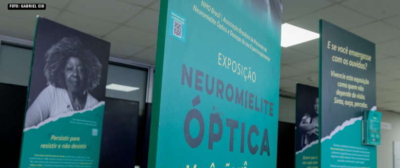 Exposição no Palácio Tiradentes dá visibilidade à Neuromielite Óptica