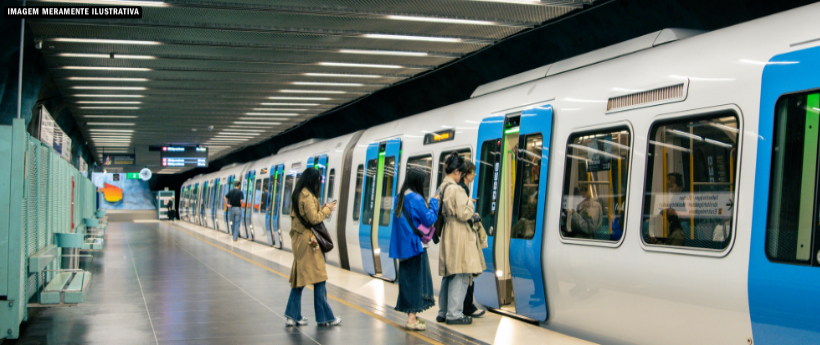 Metrô Jardim Oceânico recebe ações do Maio Laranja contra abuso infantil