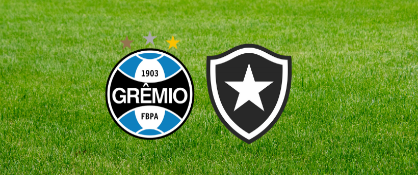 Botafogo sofre apagão no segundo tempo e é goleado pelo Grêmio no Brasileirão