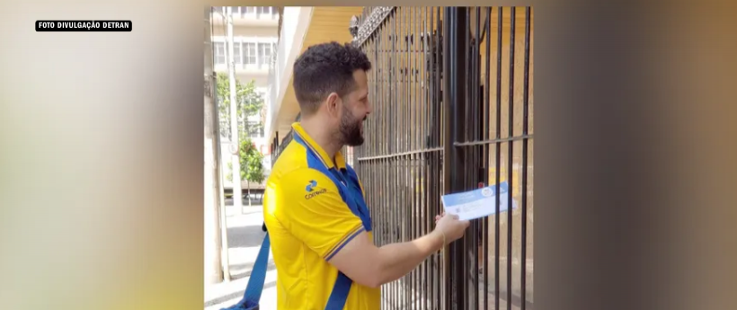 Detran RJ firma parceria com os Correios para entrega domiciliar de documentos