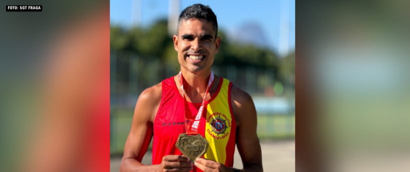 Bombeiro militar brilha na elite da Maratona do Rio e entra para a história da prova